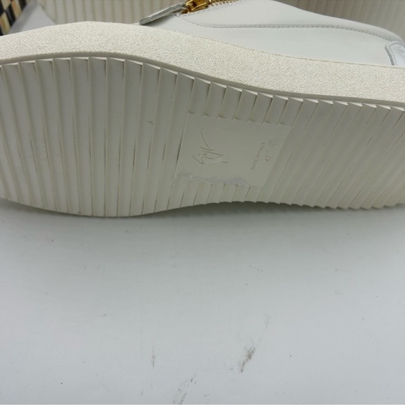 Men’s Giuseppe Zanotti low top leather sneakers size 47 made in Italy. - Picture 8 of 11